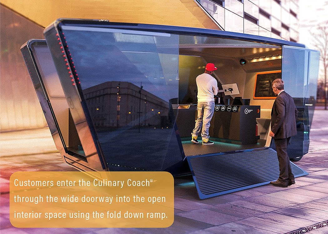 Breakfast car，future，conceptual design，move，