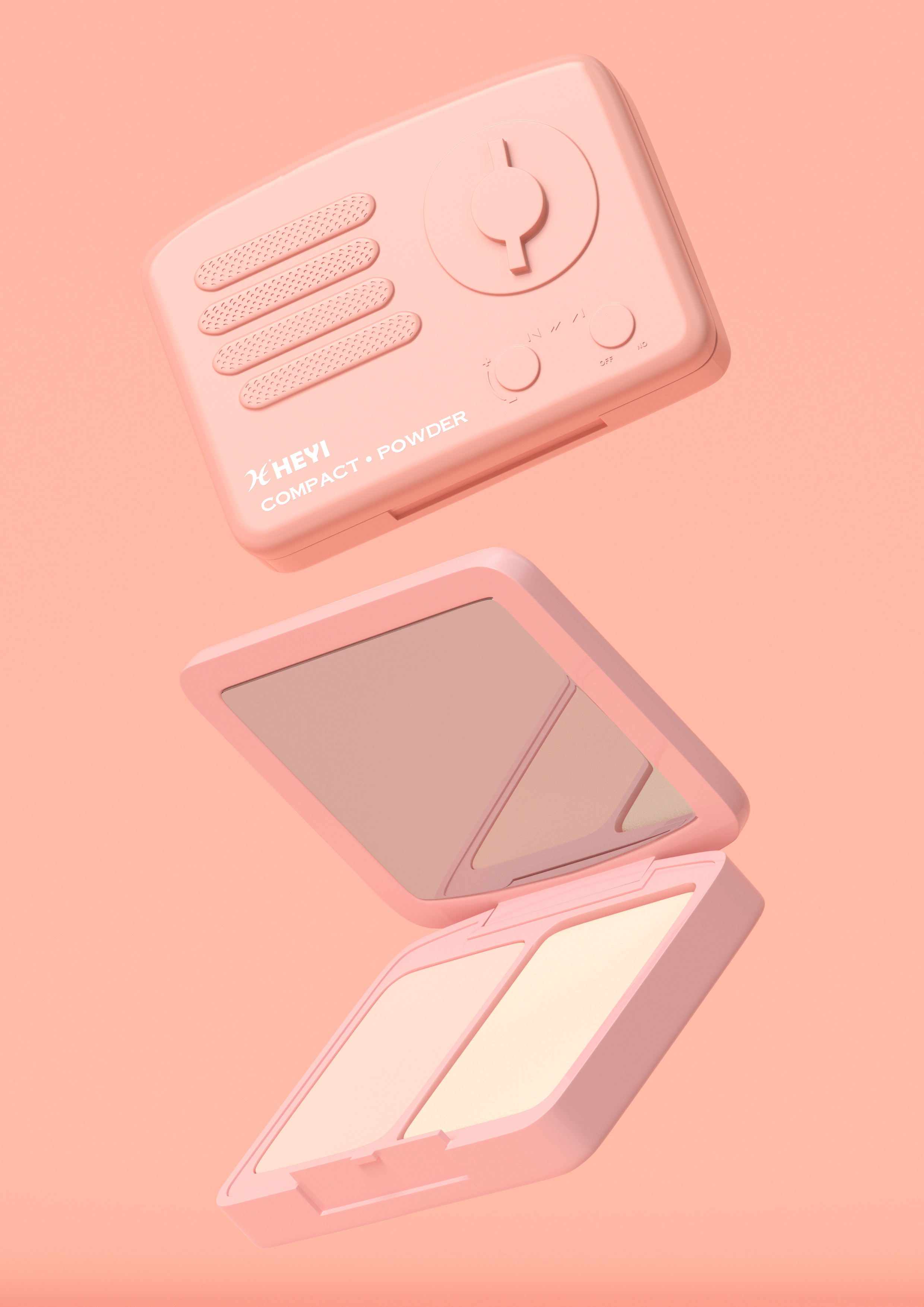 Make-up，Lovely Retro，Fun，Powder，