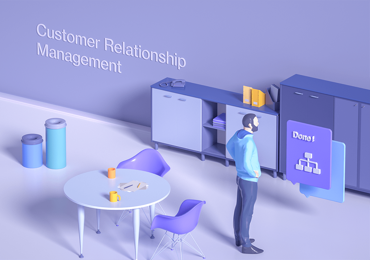 office，intelligence，Render，3d，