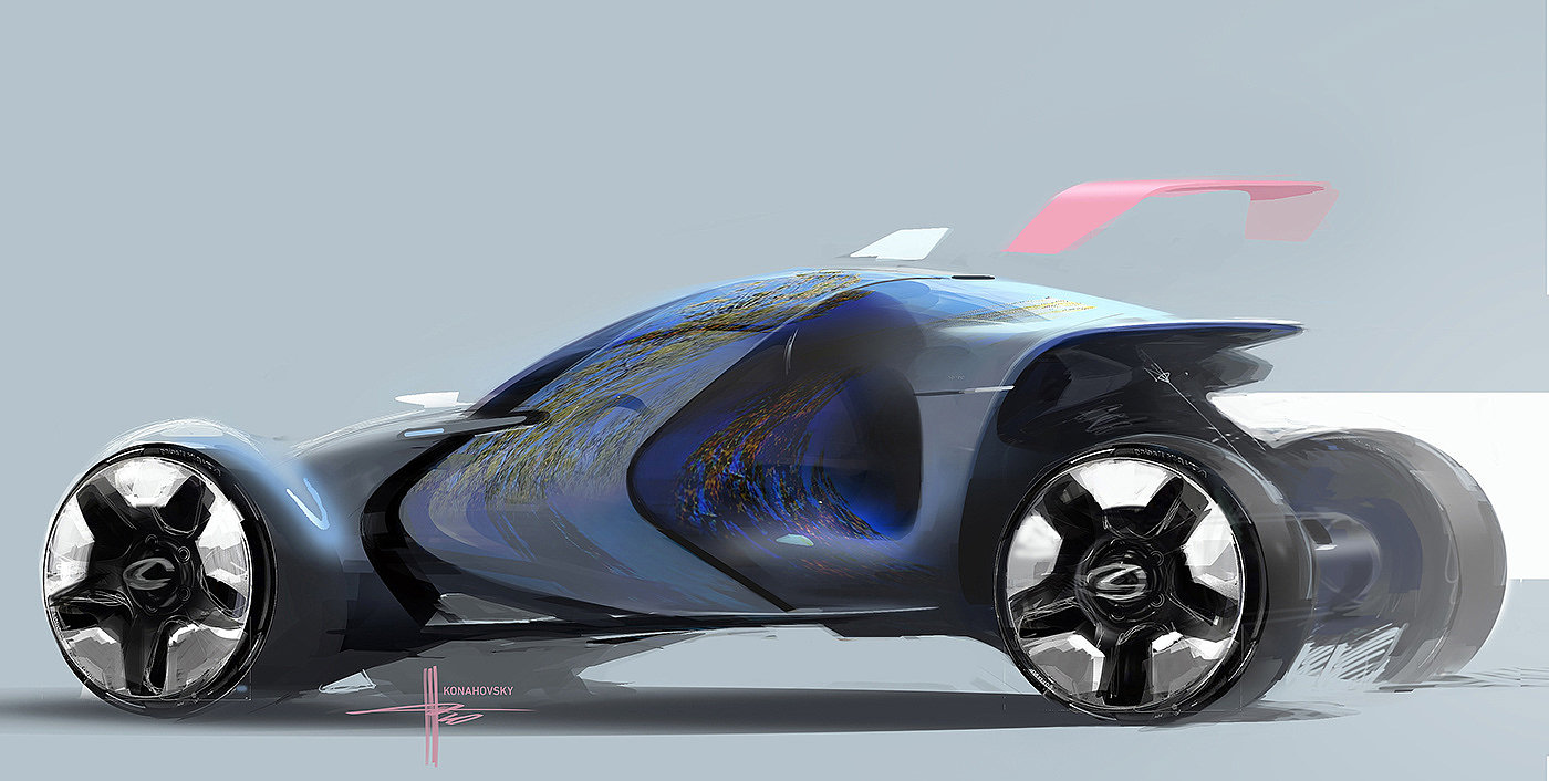 automobile，sketch，Cool，