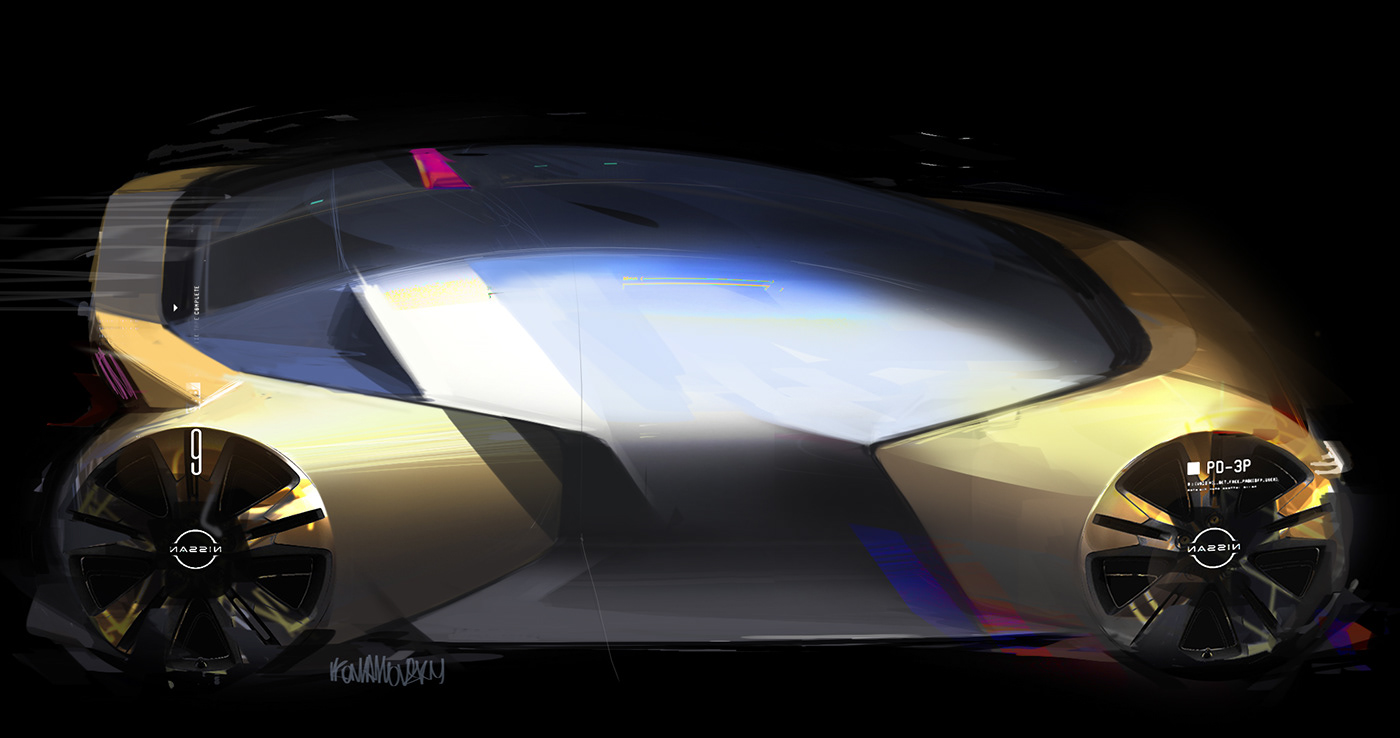 automobile，sketch，Cool，