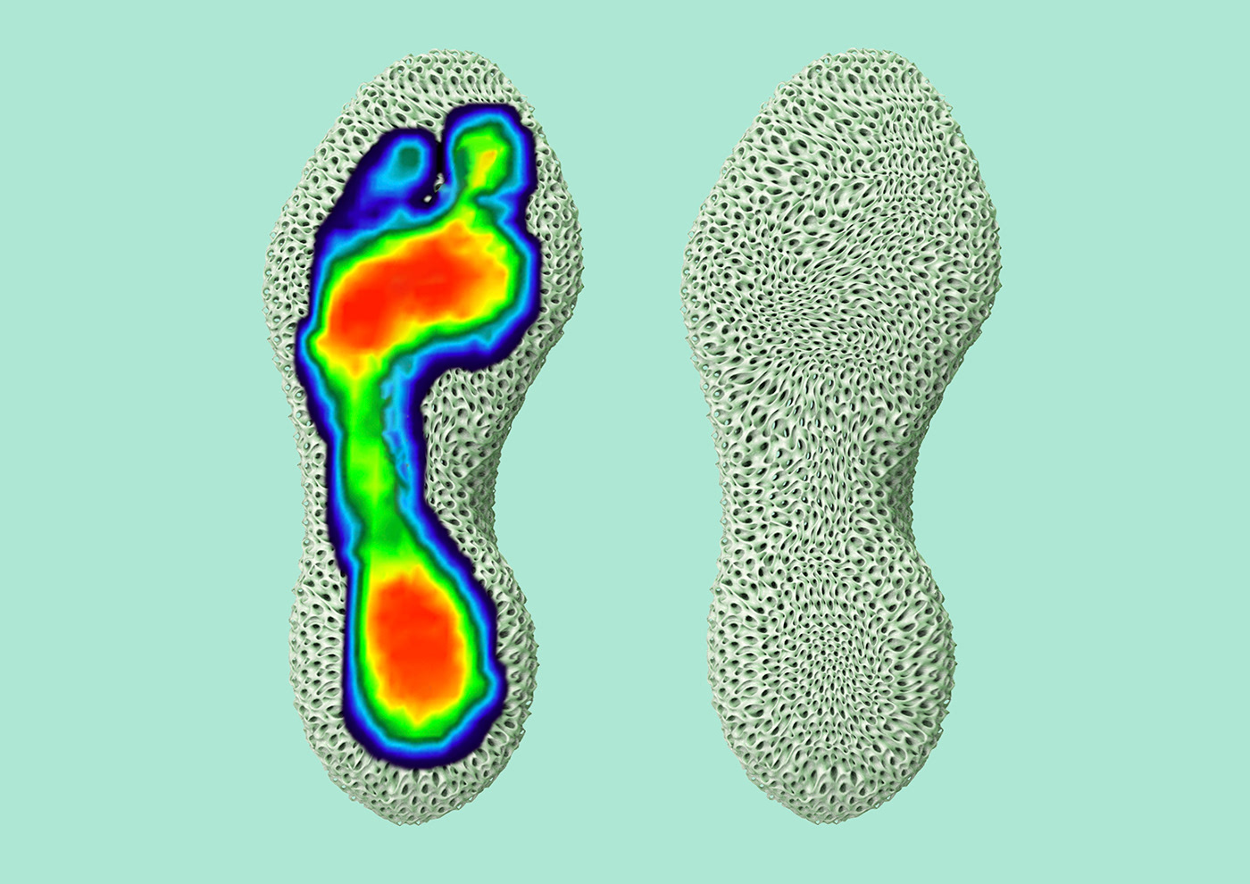 footwear，sneakers，3D printing，practical，