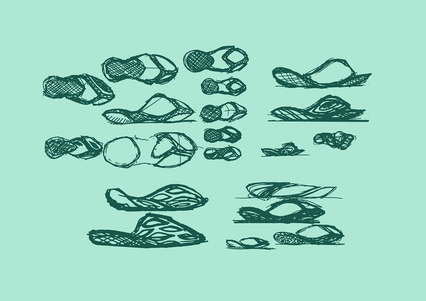 footwear，sneakers，3D printing，practical，