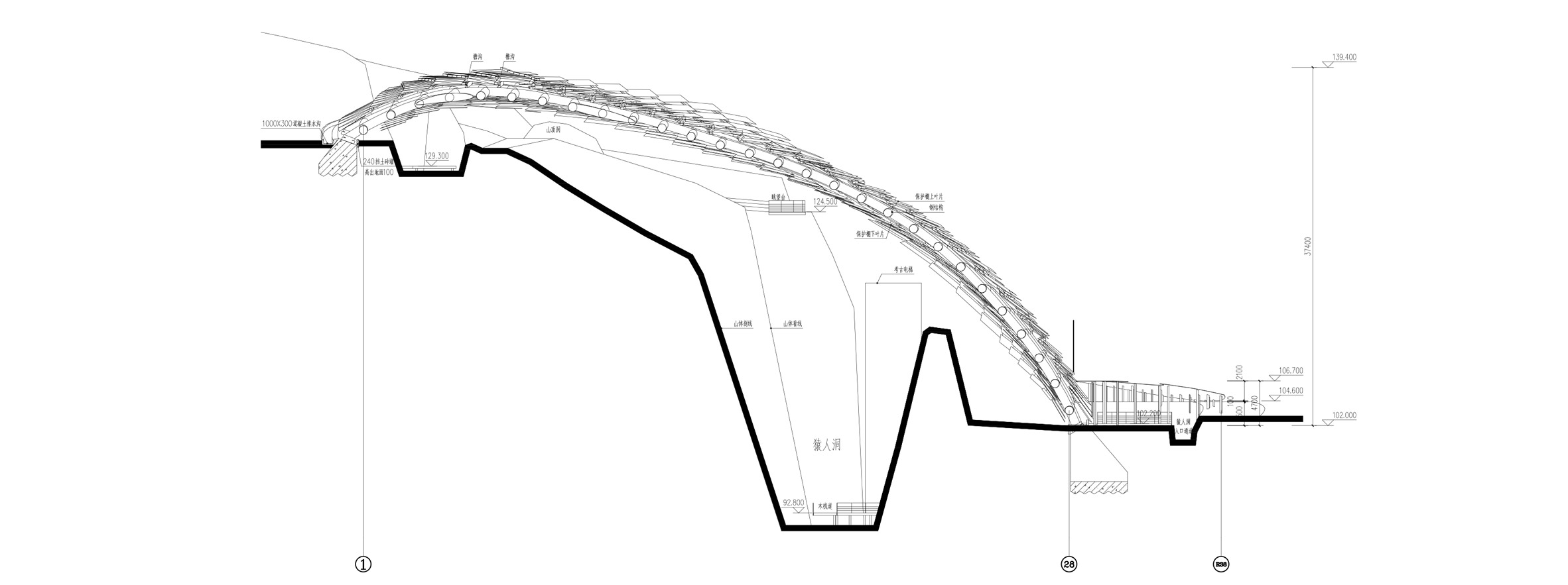 Beijingren cave，Historical Site，protect，Architecture，