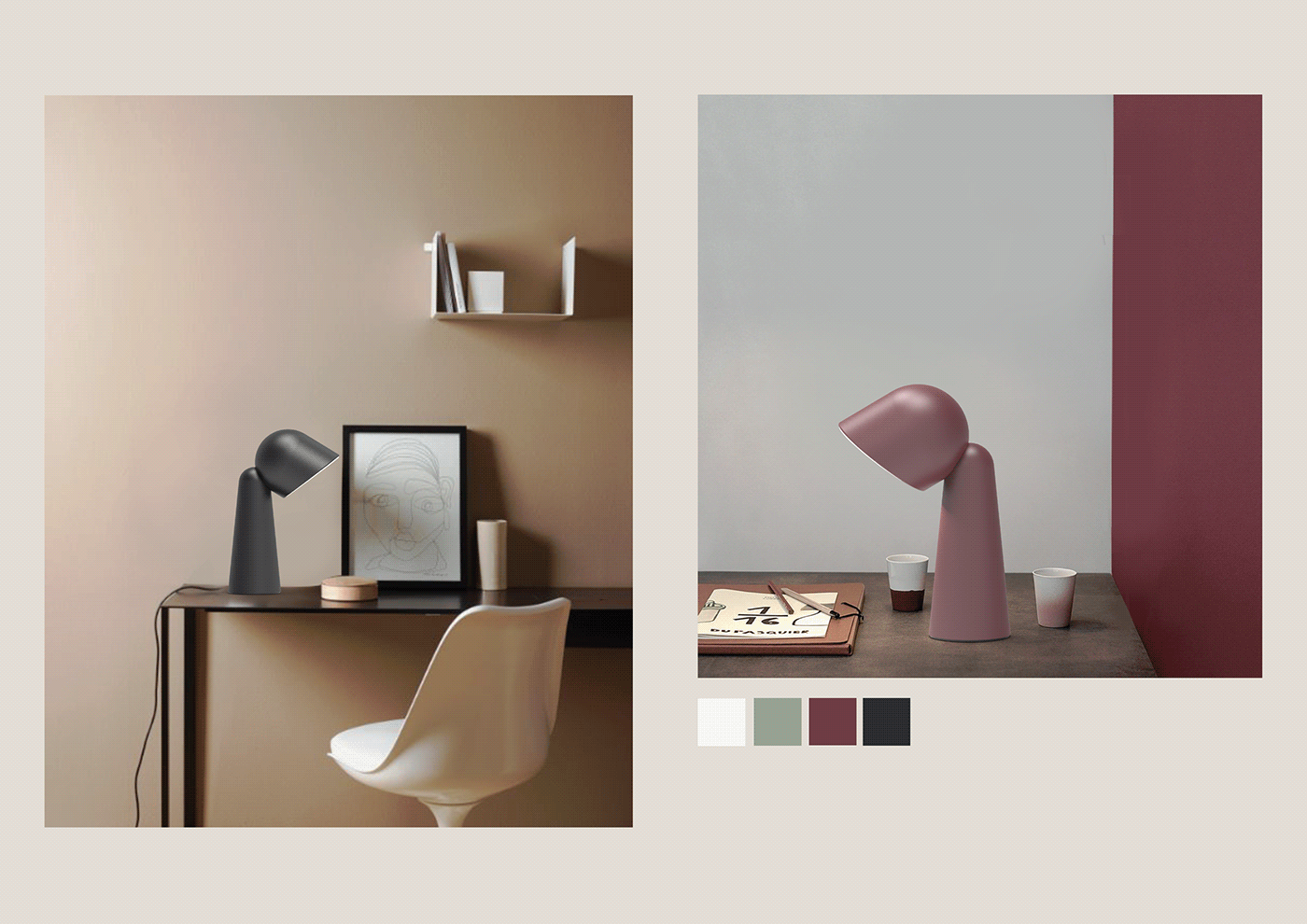 Desk lamp，student，Multicolor，Simplicity，