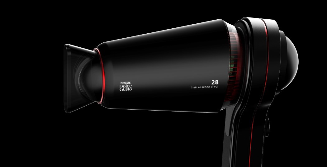 hair drier，Nestle，black，household electrical appliances，