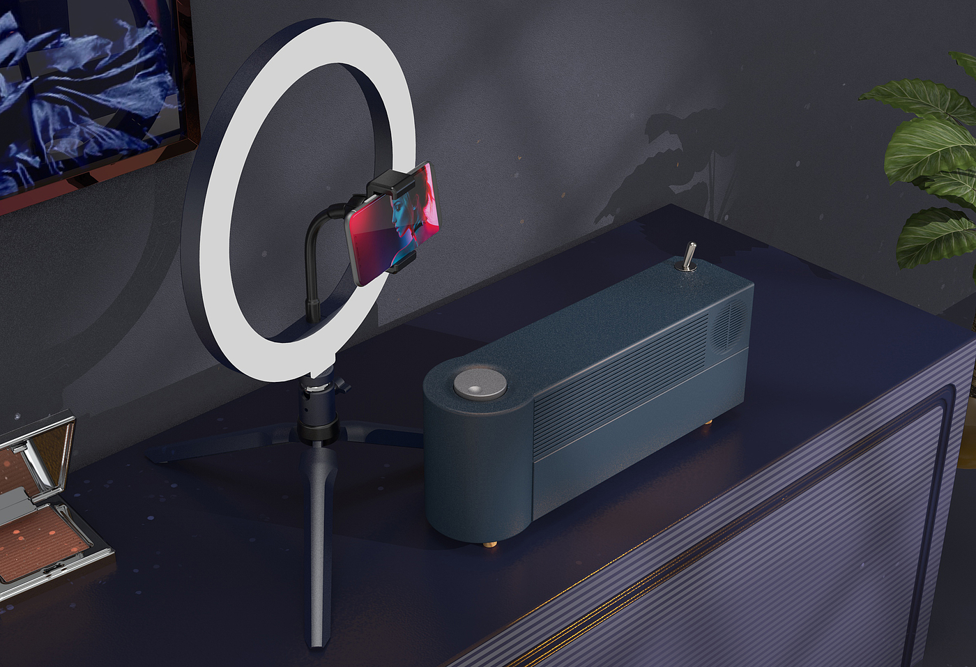 Bluetooth Speaker ，Retro，Rationalism，