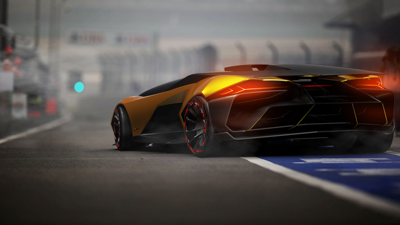 Lamborghini，concept，appearance，two thousand and twenty-two，