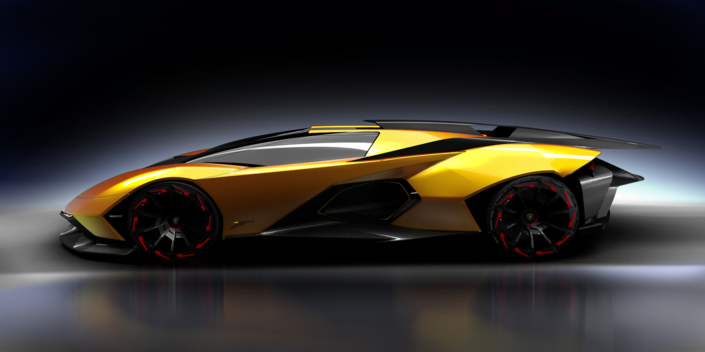 Lamborghini，concept，appearance，two thousand and twenty-two，