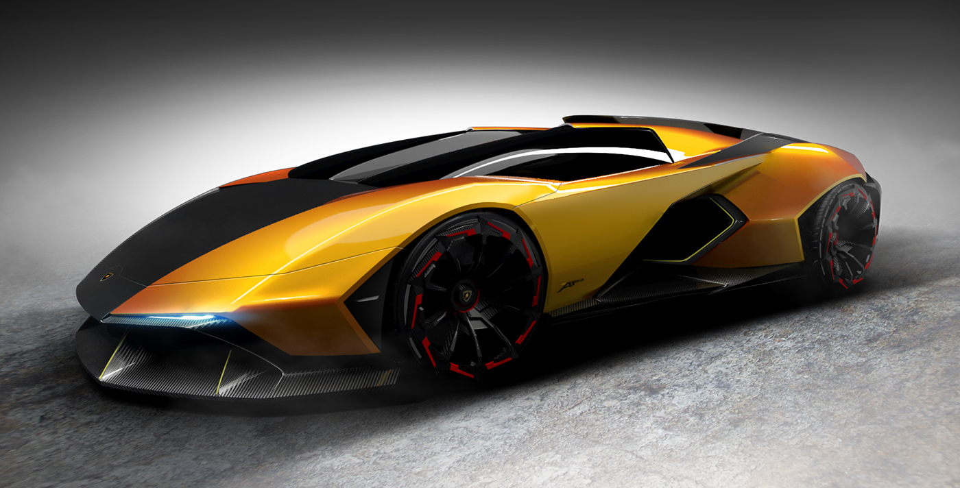 Lamborghini，concept，appearance，two thousand and twenty-two，