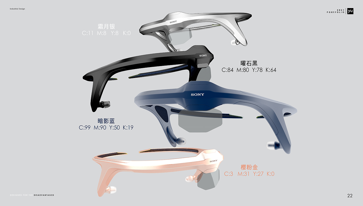 聋哑，残障人士，听障群体，头戴式，全息影像，智能设备，portfolio，人文关怀设计，