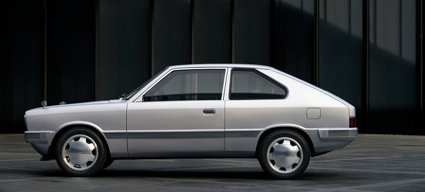 hyundai，Automobile design，modern，PONY，