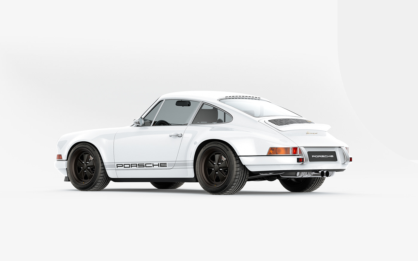 911 singer，Porsche，automobile，Render，cgi，