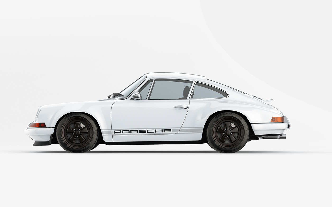 911 singer，Porsche，automobile，Render，cgi，