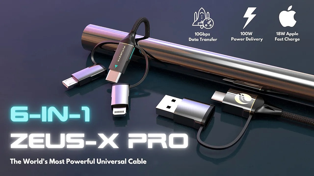 Cable，currency，6 in 1，multi-function，Charging line，Zeus-X，