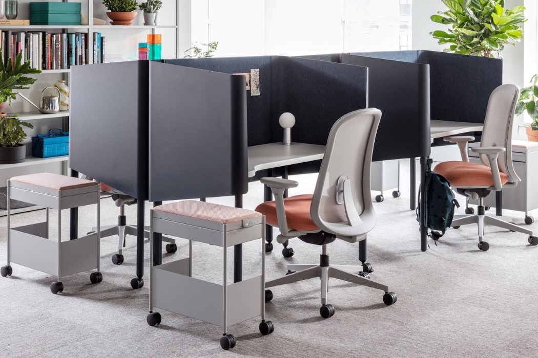 Office furniture ，Optimized Essential，modular，Minimalist，social contact，space，