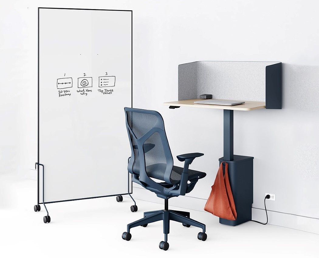 Office furniture ，Optimized Essential，modular，Minimalist，social contact，space，