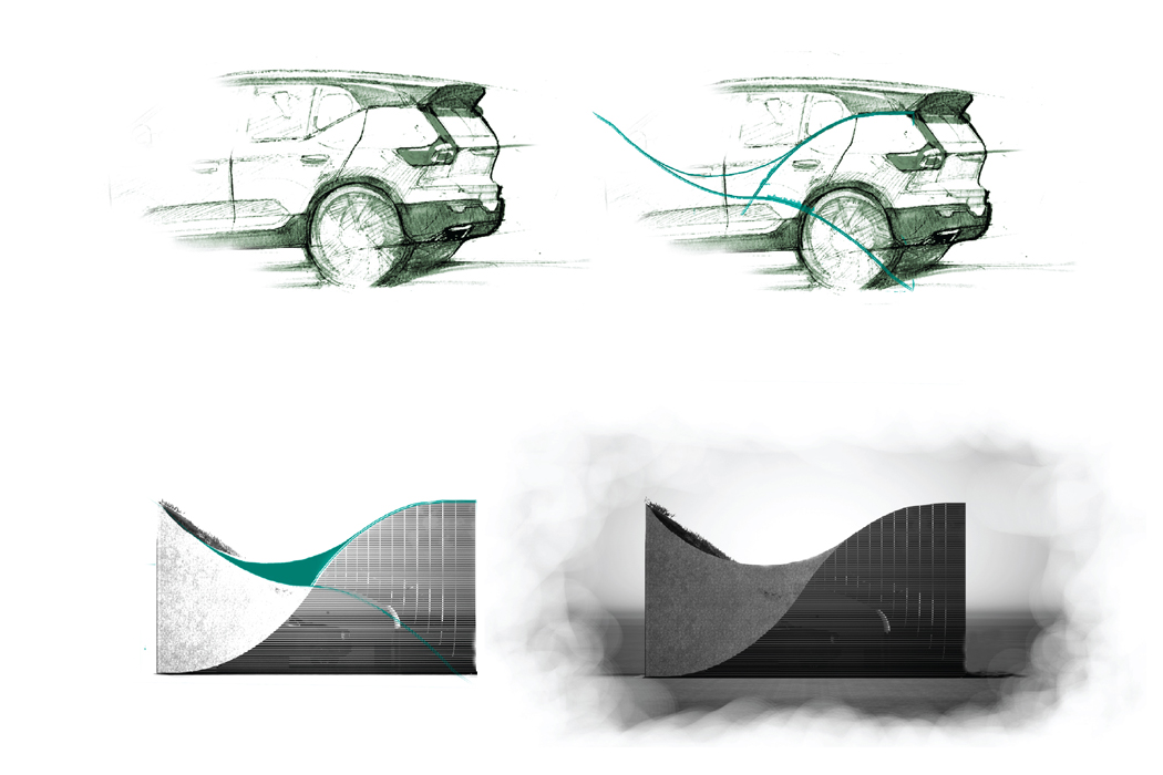 garage，sustainable，ecology，Parking lot，solar energy，Volvo，