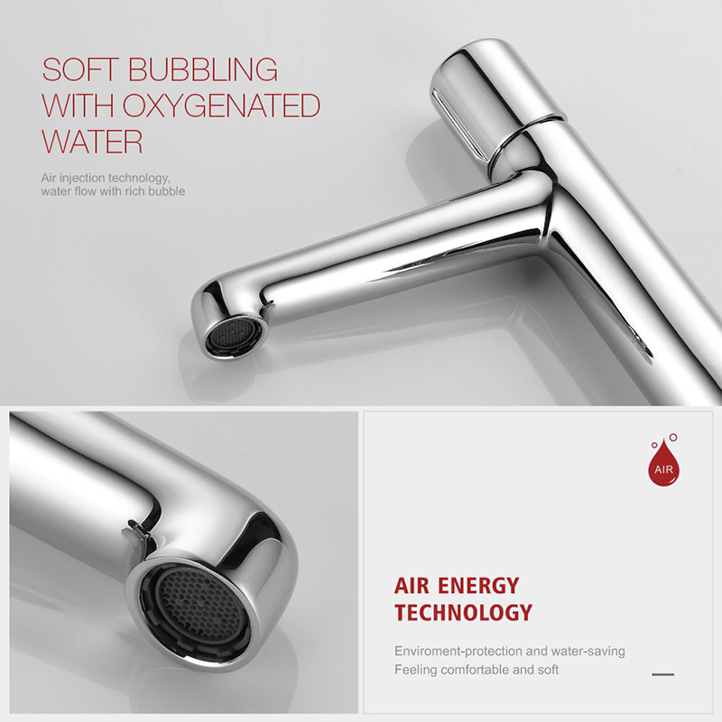 Round, chrome plated, sanitary ware, faucet，