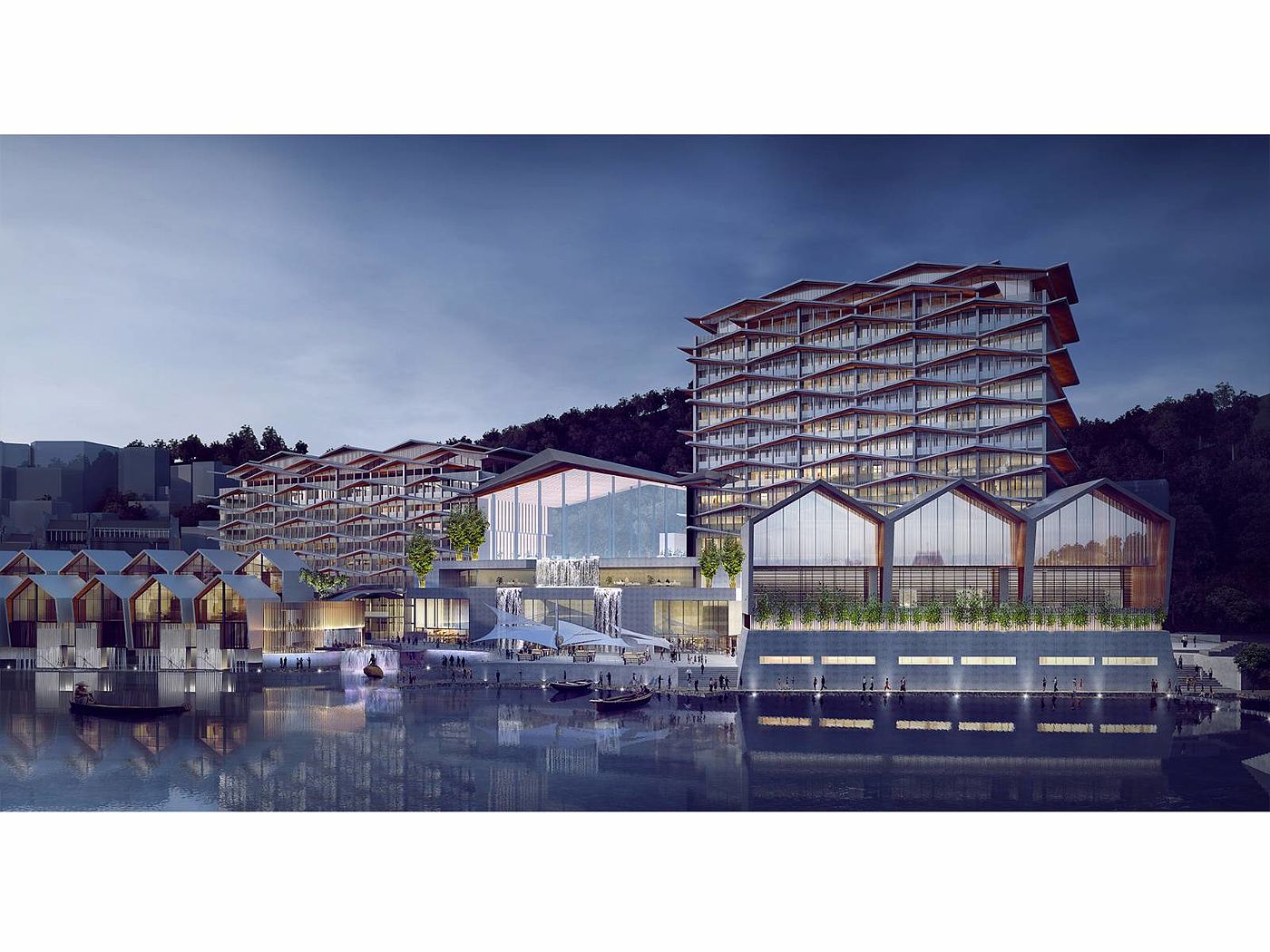 space，Commercial buildings，