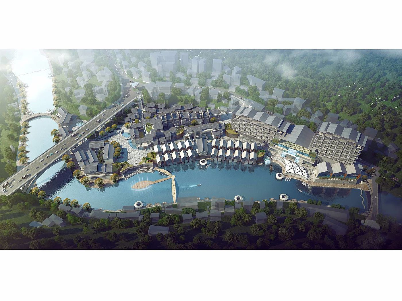 space，Commercial buildings，