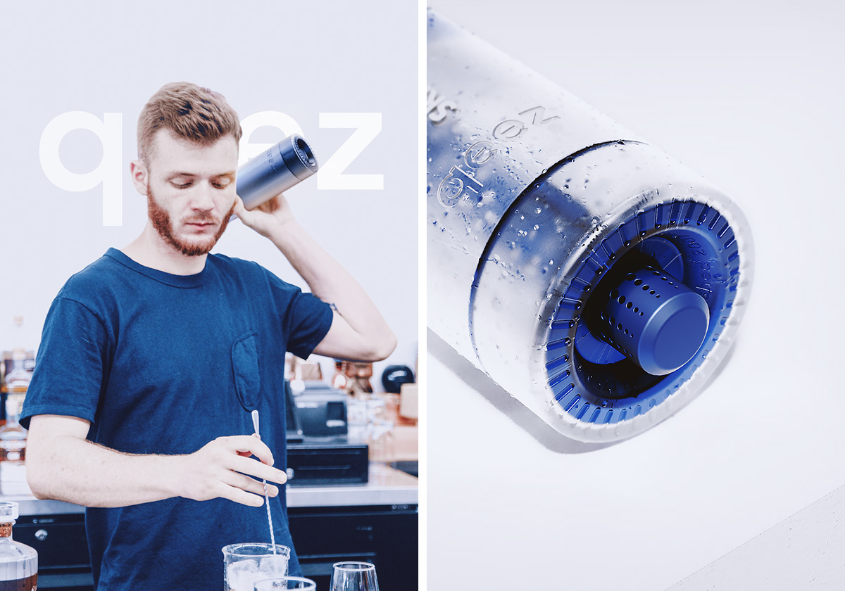QEEZ，Ergonomics，Wine mixer，