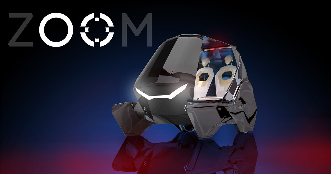 Zoom，Automatic driving，automobile，concept，intelligence，
