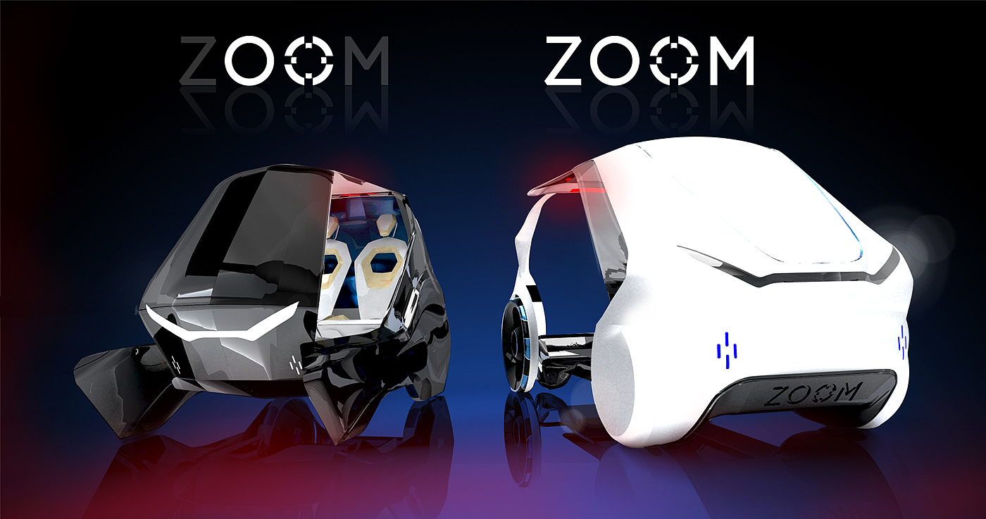 Zoom，Automatic driving，automobile，concept，intelligence，