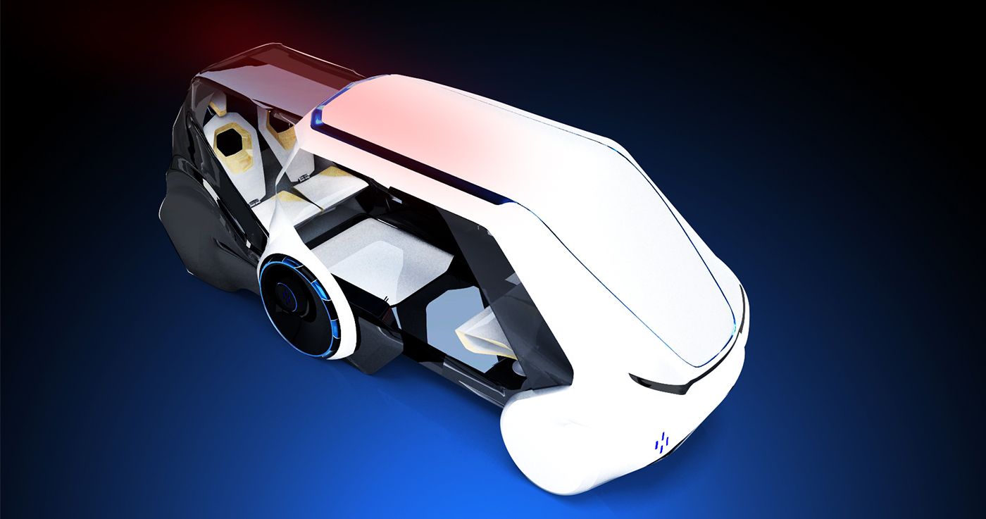 Zoom，Automatic driving，automobile，concept，intelligence，