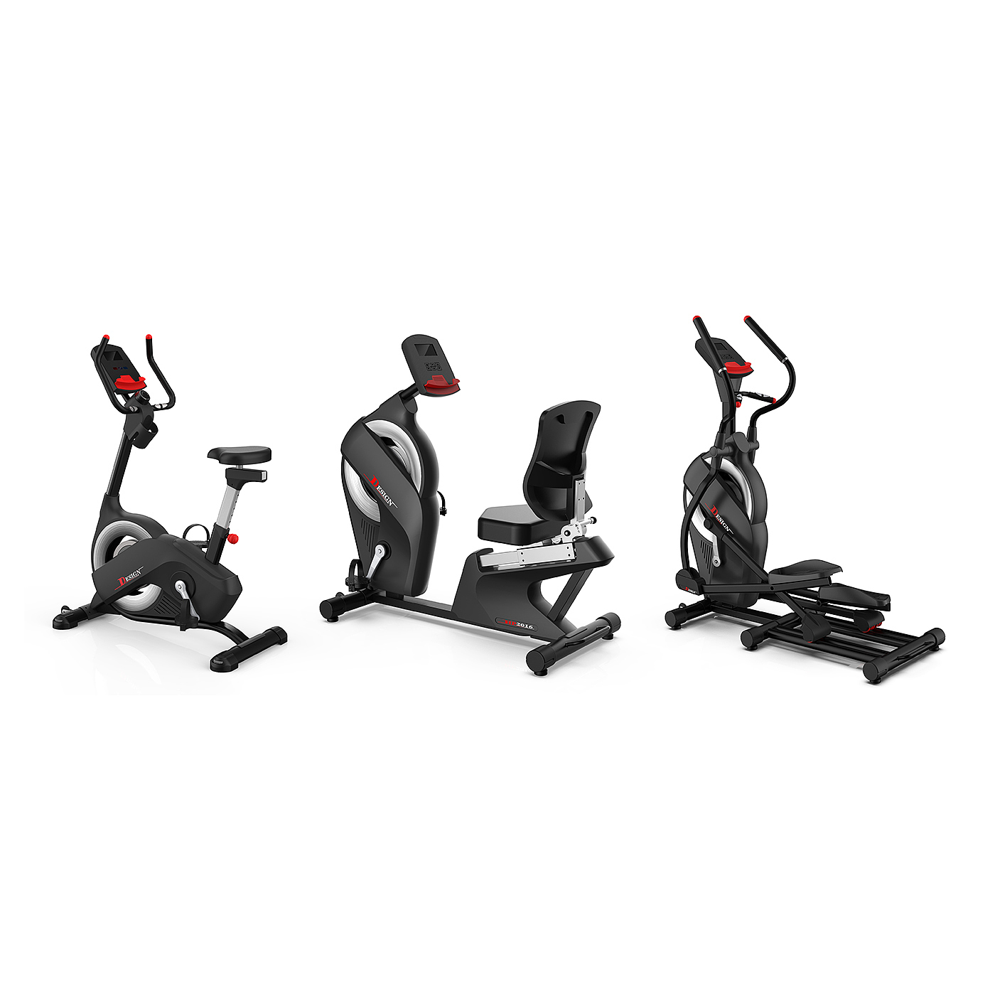 Yunzhongfei bc99613 horizontal fitness bike，