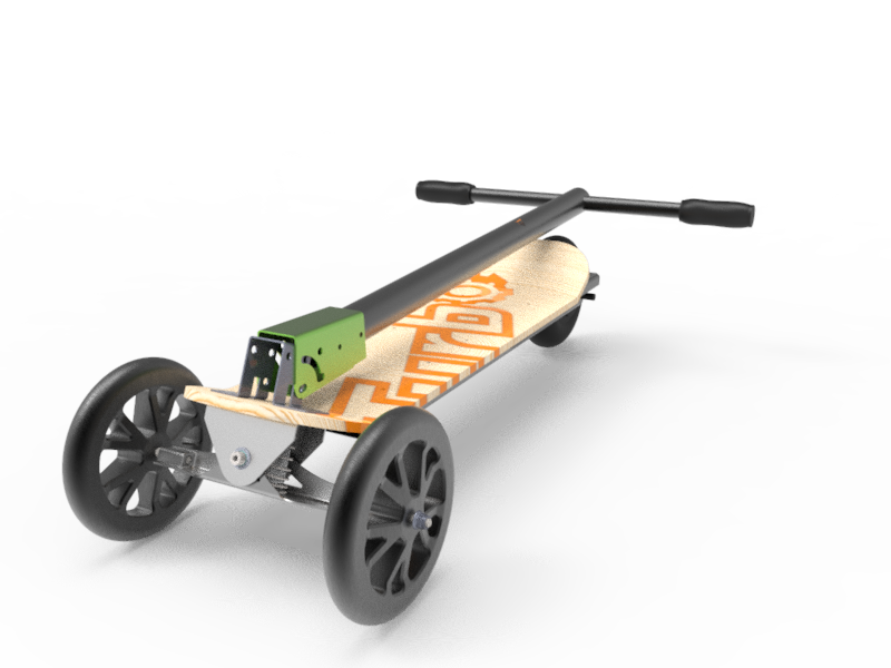 Roll steering，Electric skateboard，Reverse three rounds，Lightweight，