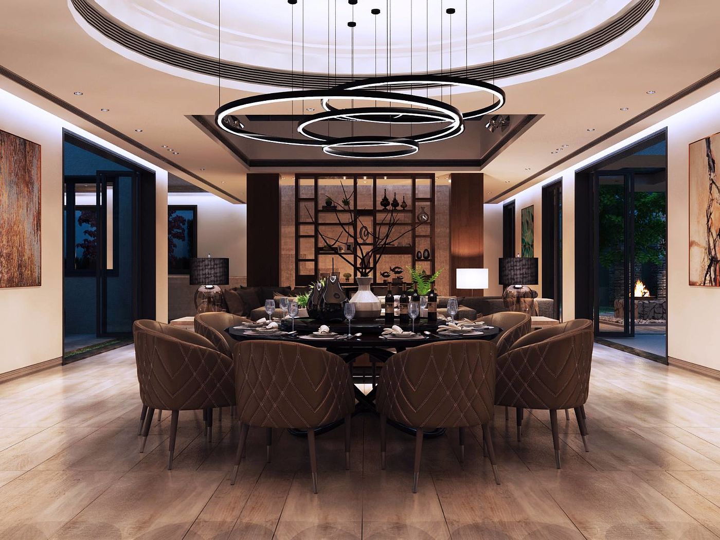 space，villa，