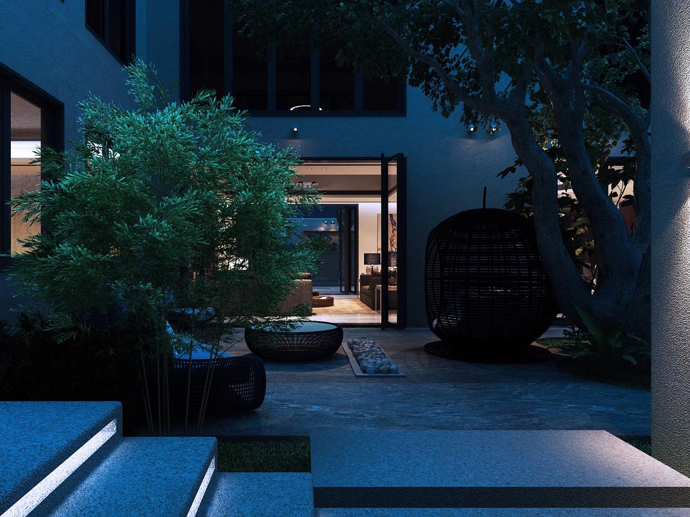 space，villa，