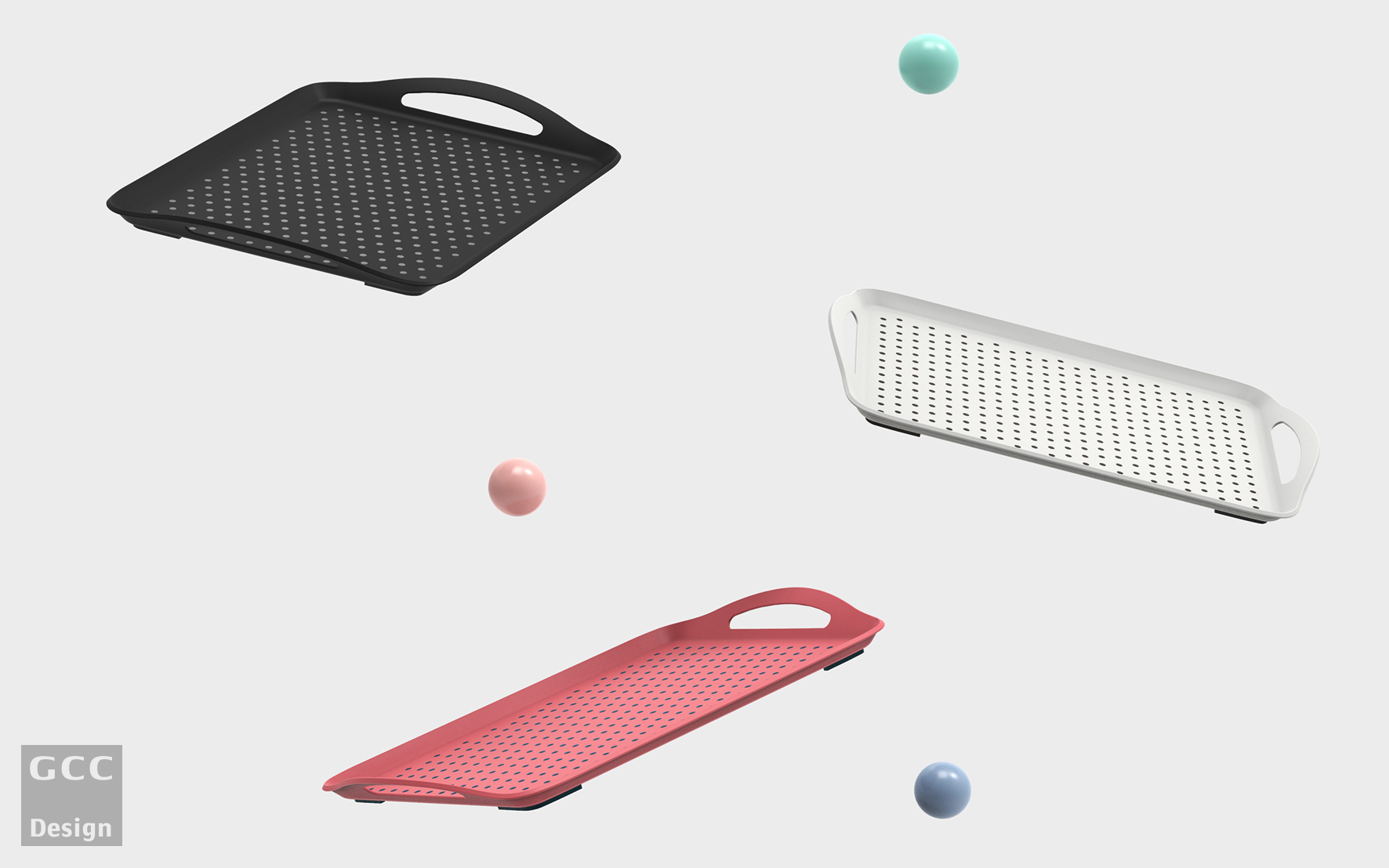 Tray，non-slip，Original design，Home Furnishing，Receive，Double injection molding，