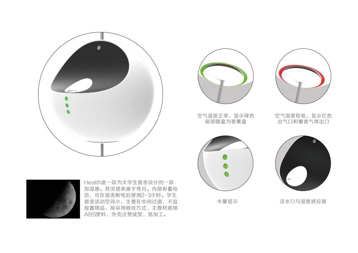 Conceptual design of humidifier，