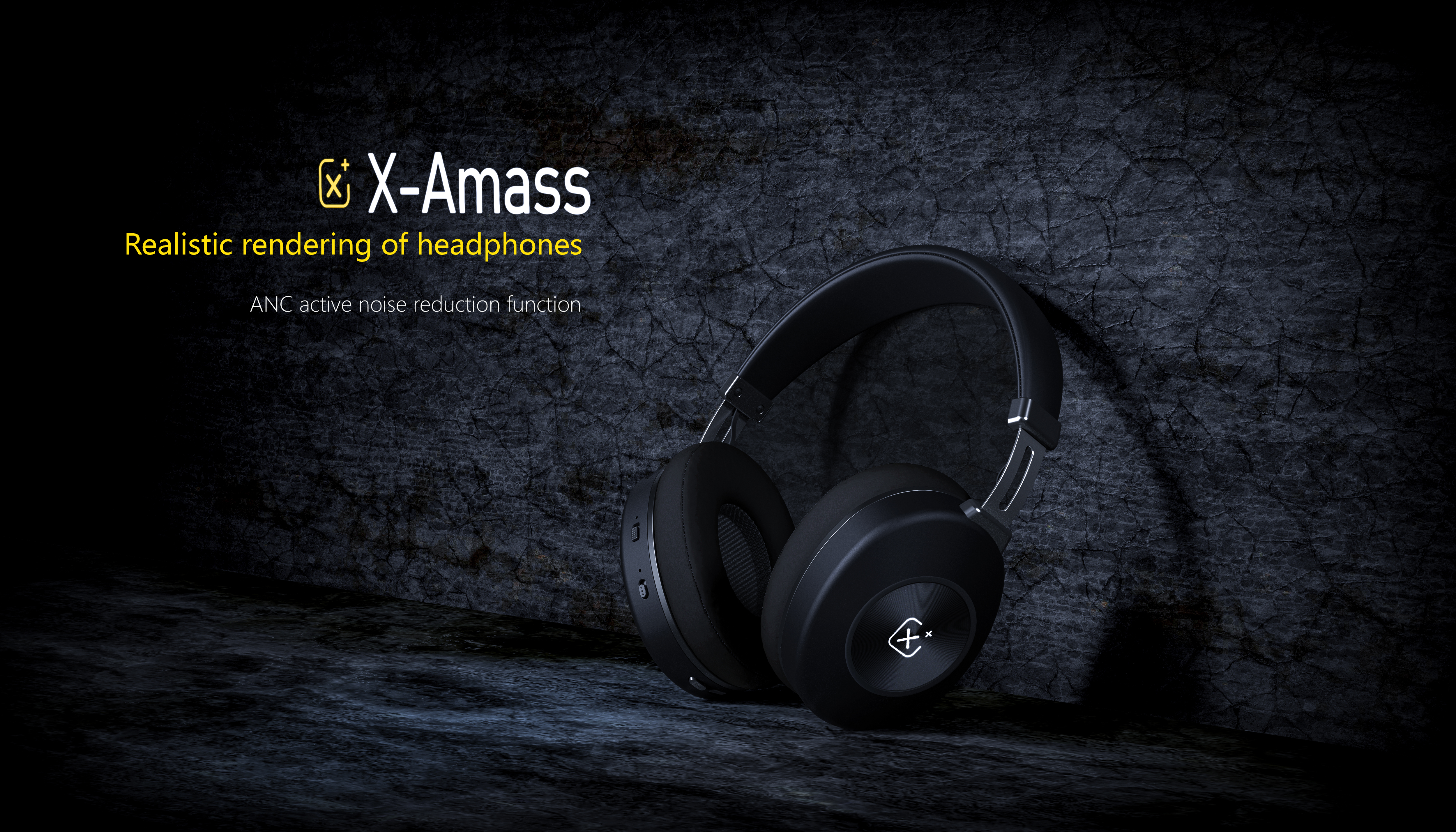 headset，Bluetooth，Rendering product design，intelligence，Rendering and typesetting，