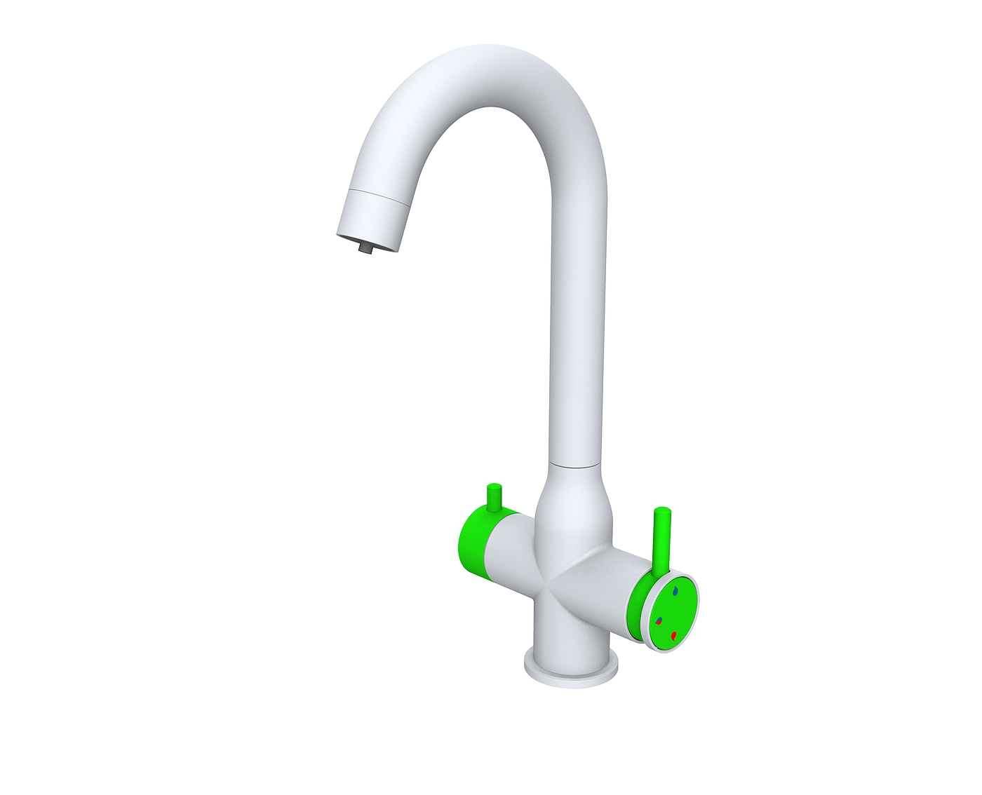 Purified water faucet，