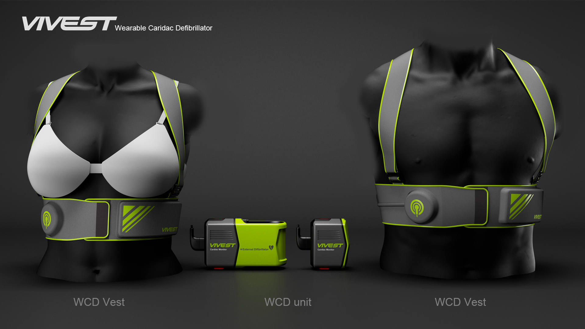 heart，Defibrillation，AED，Wearable ，