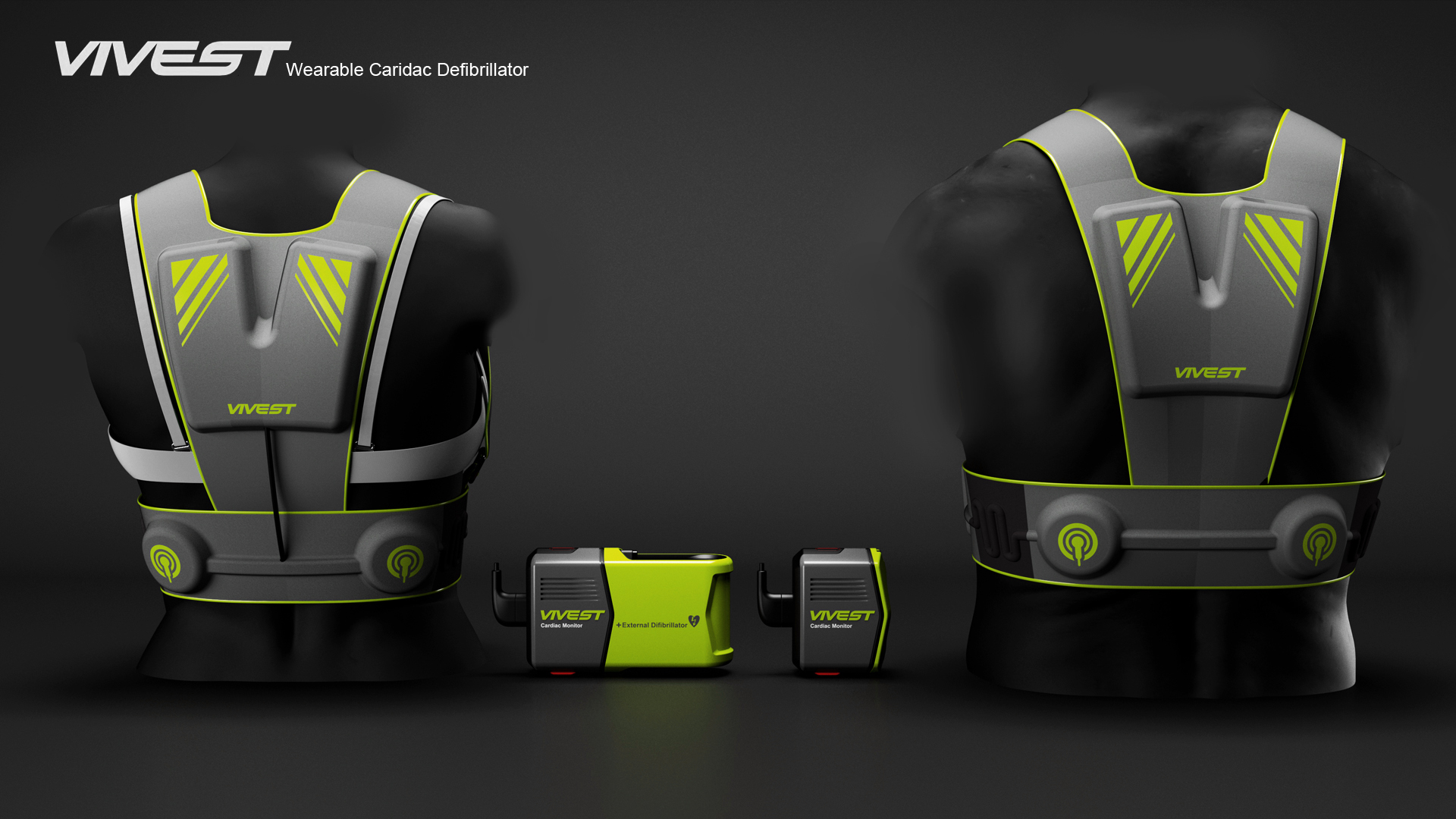 heart，Defibrillation，AED，Wearable ，