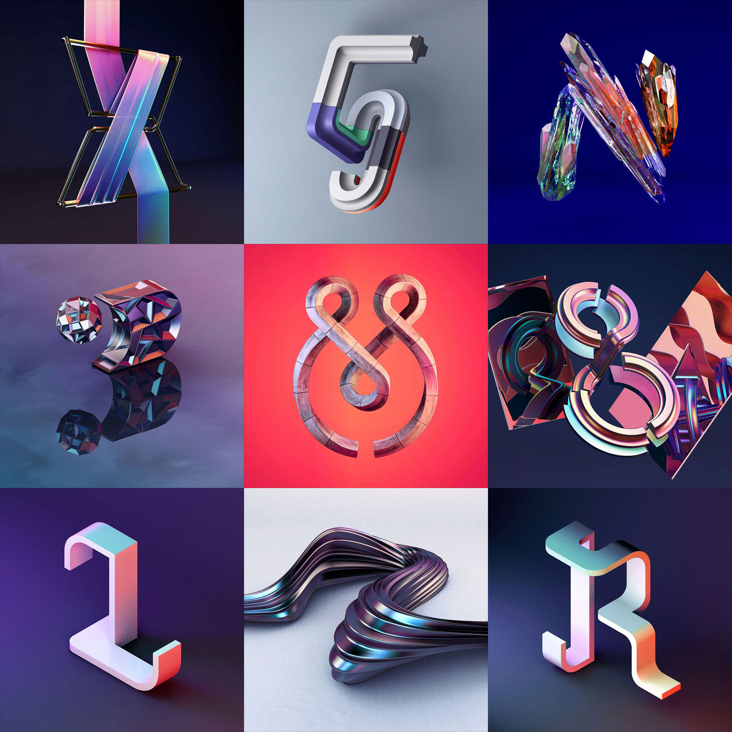 Creative activities，36daysoftype，Instagram，