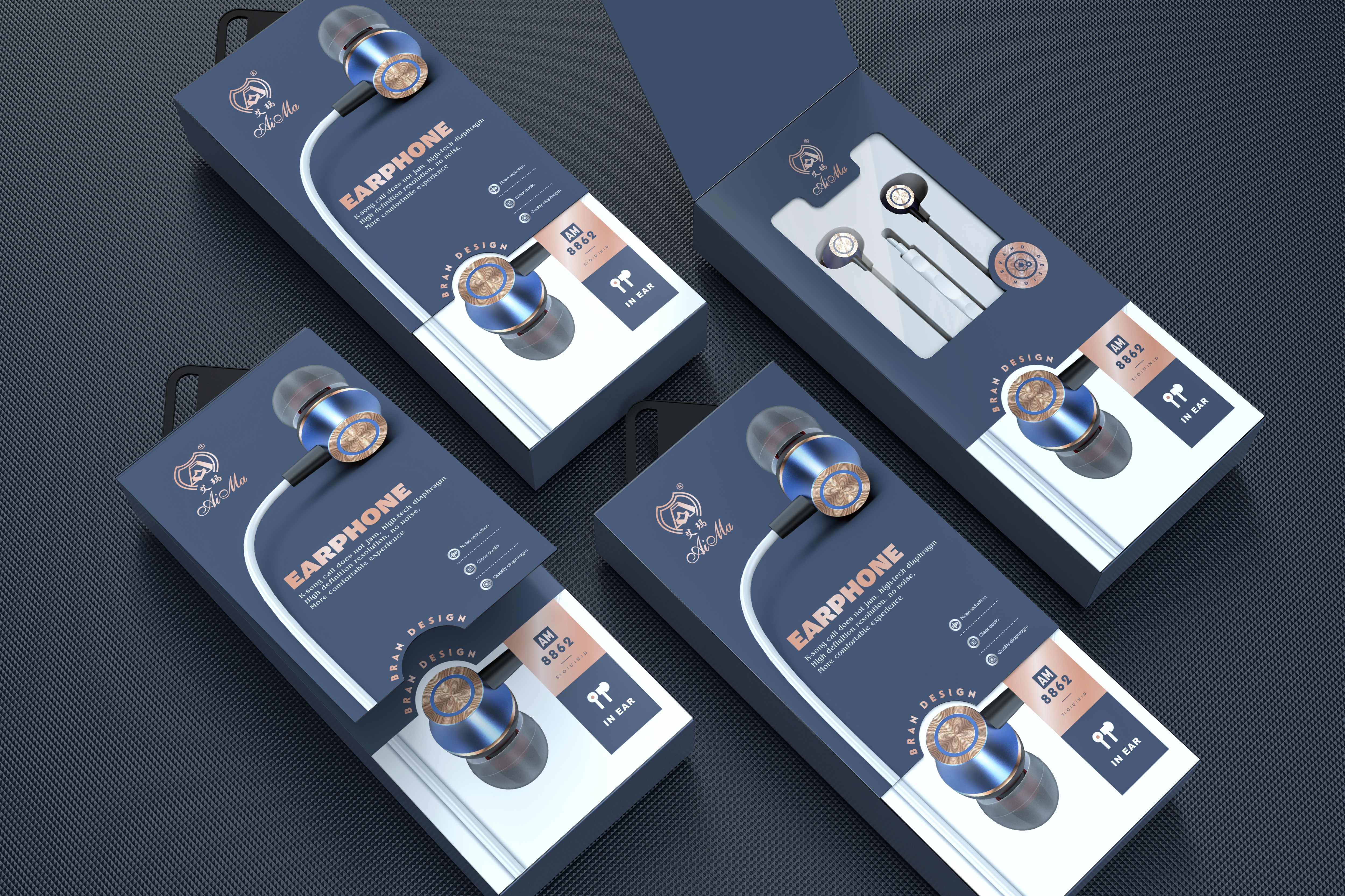 packing，3C digital，Electronic technology，Intelligent digital，headset，Earphone packaging，