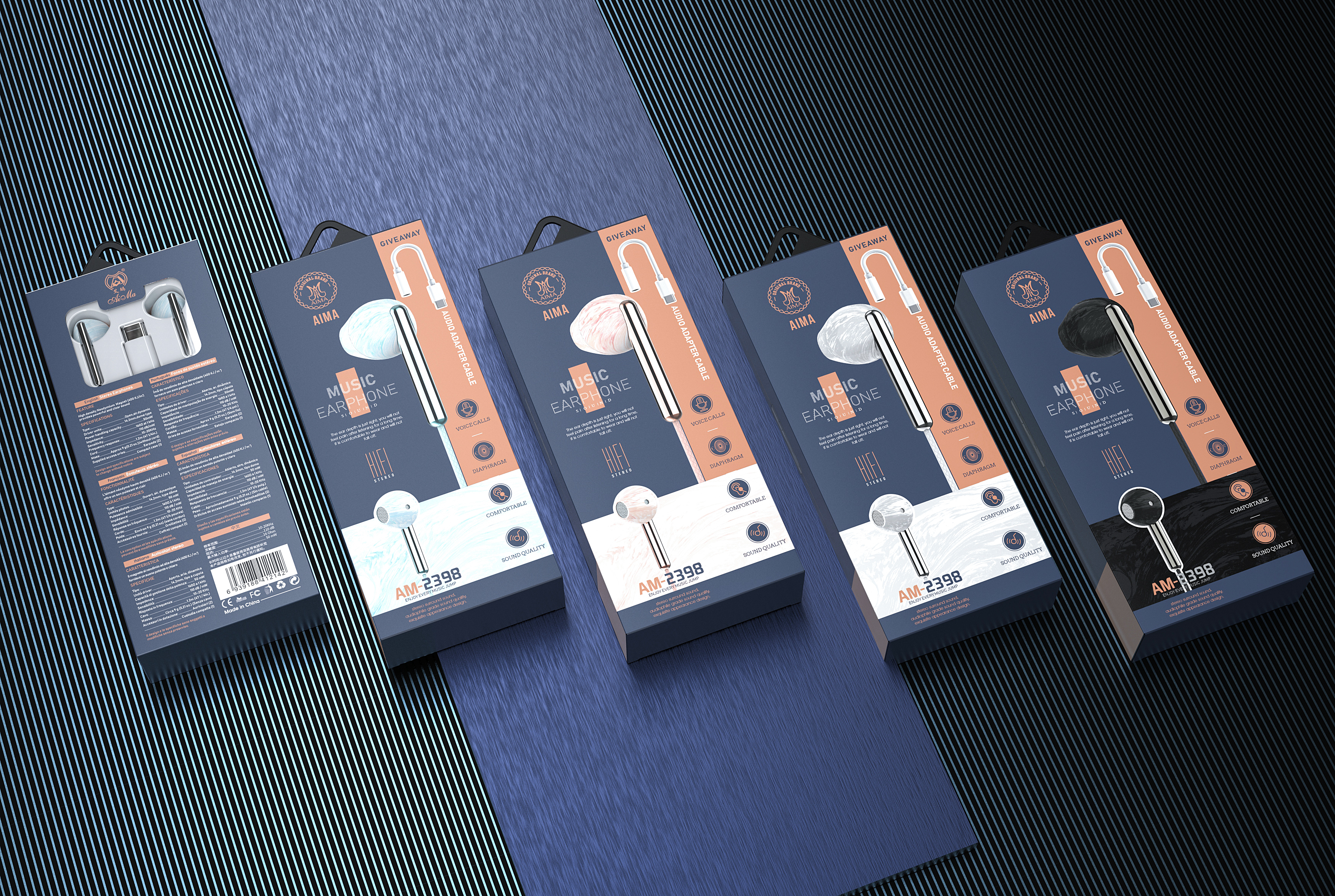 packing，3C digital，Electronic technology，Intelligent digital，headset，Earphone packaging，