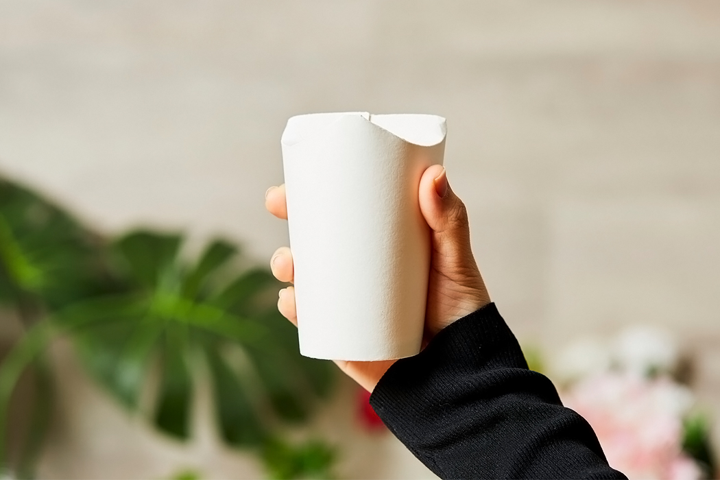 Unocup，paper cup，Folding flap，