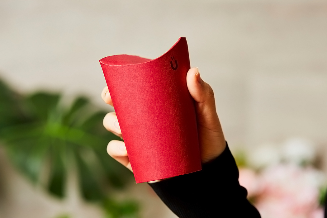 Unocup，paper cup，Folding flap，