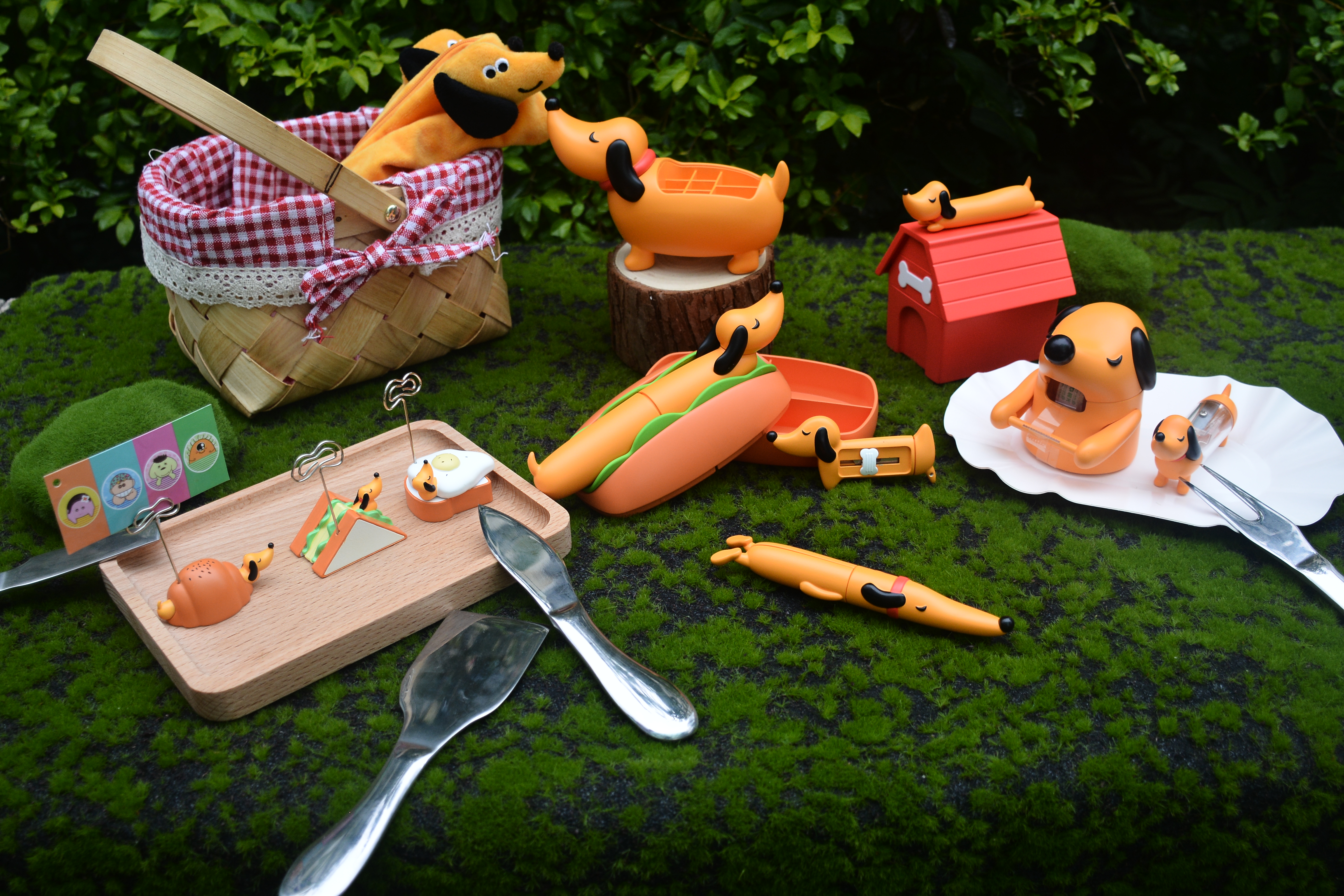 Design，Stationery，original，The Dachshund，