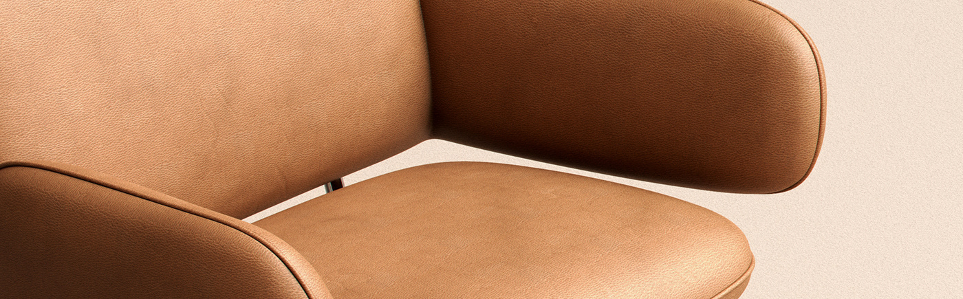 chair，Asymmetry，Leatherwear，