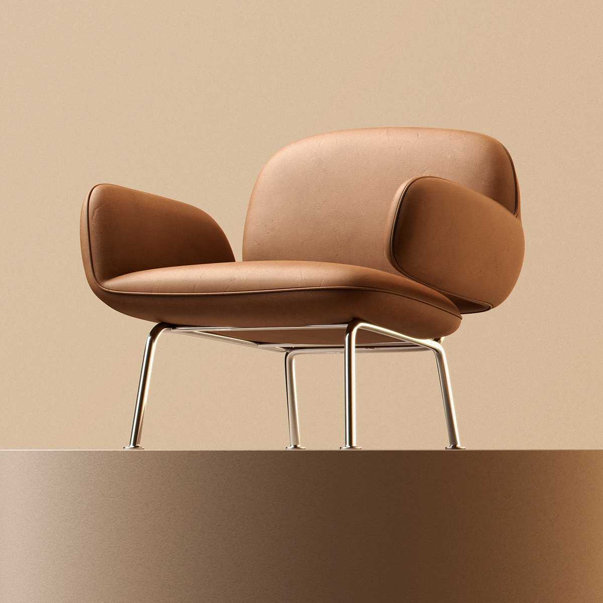 chair，Asymmetry，Leatherwear，