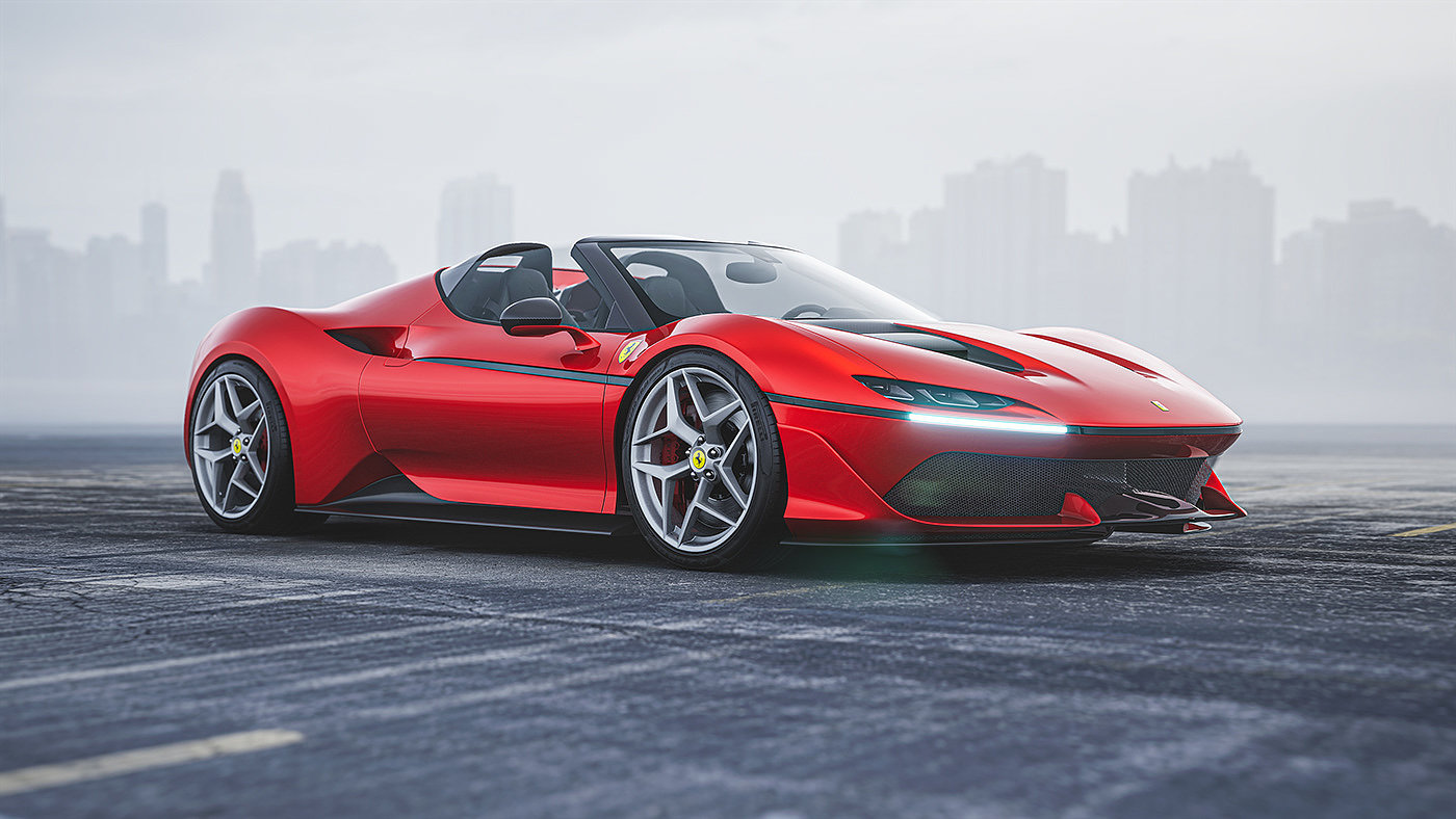 Ferrari，automobile，FERRARI J50，