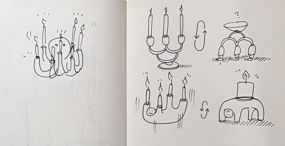 Candlestick，Sea demon，candle，