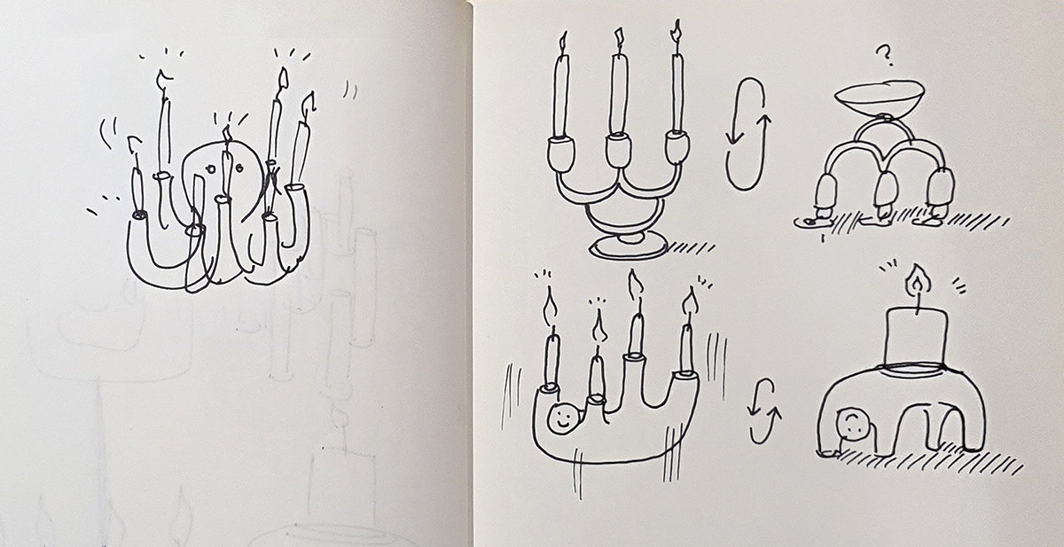 Candlestick，Sea demon，candle，